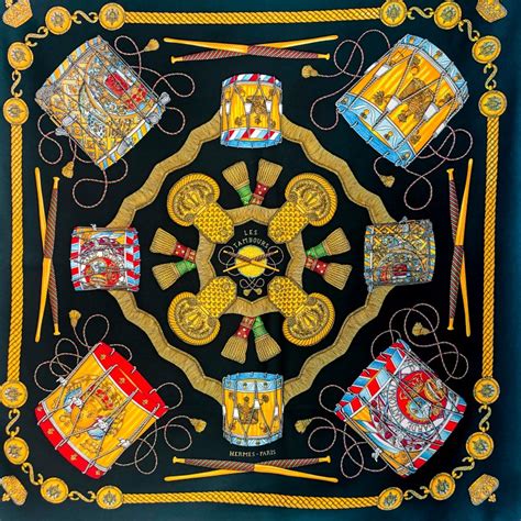 hermes les tambours scarf|Inspiration behind Les Tambours .